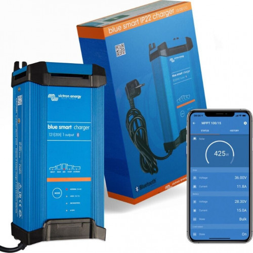 Victron Blue Smart IP22 Charger 12/15 (BPC122042002)