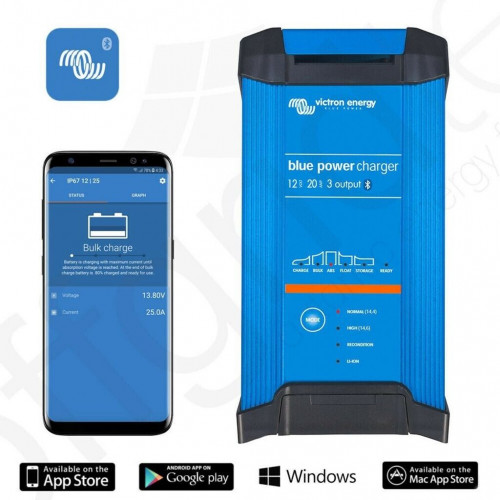 Victron Blue Smart IP22 Charger 12/20 (BPC122044002)