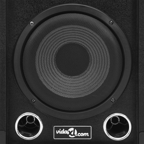 vidaXL Altavoces pasivos escenario profesional HiFi 2 uds 800 W negro (70101)