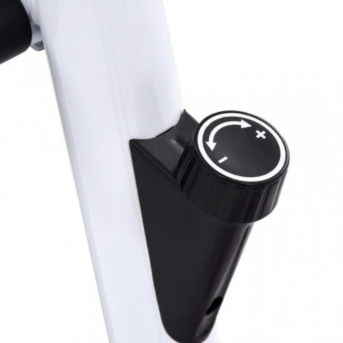 VidaXL Bicicleta Estática con Resistencia de Cinta Morada
