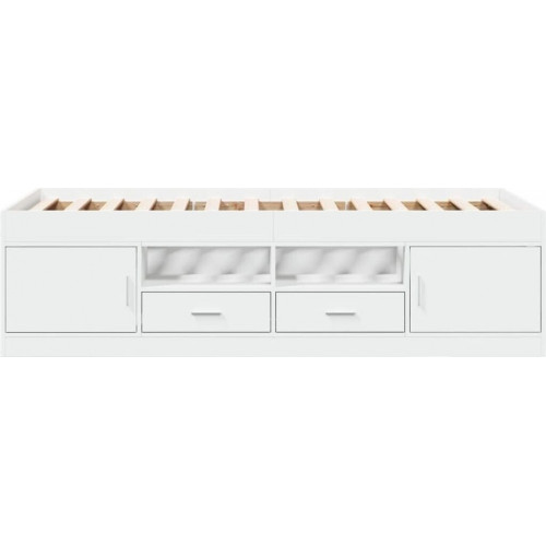 vidaXL Cama nido con cajones 100 x 200 cm (3280237)