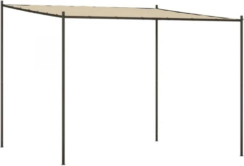 vidaXL Cenador acero Y tela 180 g/m²