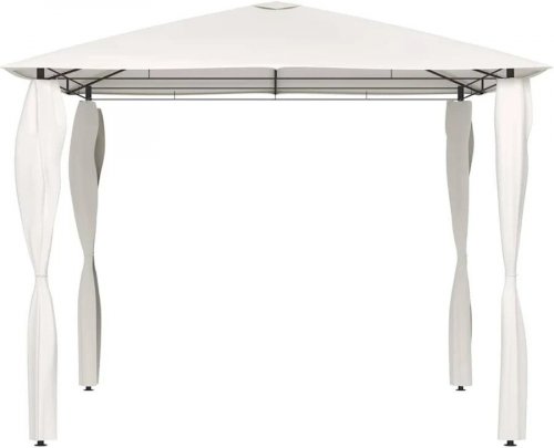 vidaXL Cenador con cubiertas de Postes 160 g/m²