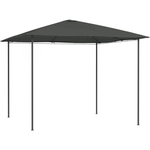 vidaXL Cenador con cubiertas de Postes 160 g/m²