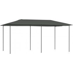 vidaXL Cenador Gris 3x6x2,6 m 160 g/m²