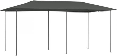 vidaXL Cenador Gris 3x6x2,6 m 160 g/m²