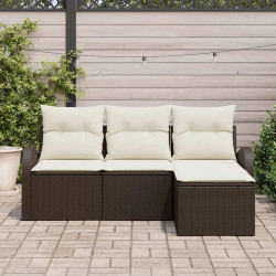 vidaXL Conjunto de Sofá de jardín