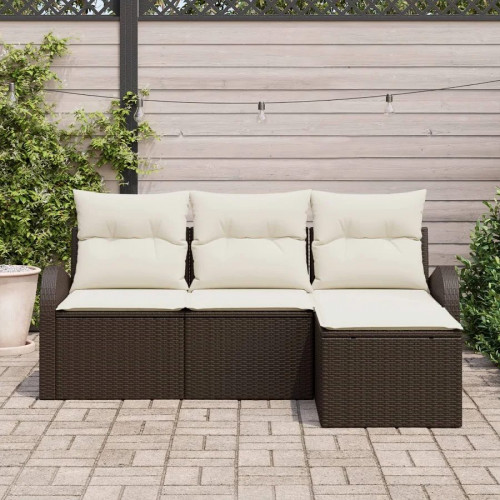 vidaXL Conjunto de Sofá de jardín