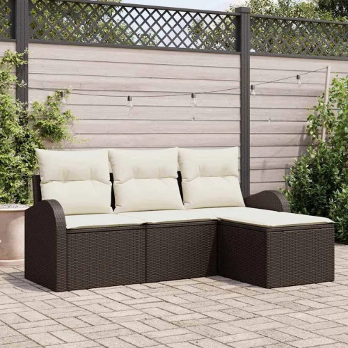 vidaXL Conjunto de Sofá de jardín