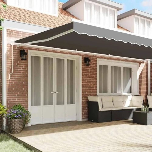vidaXL Estructura del Toldo blanco