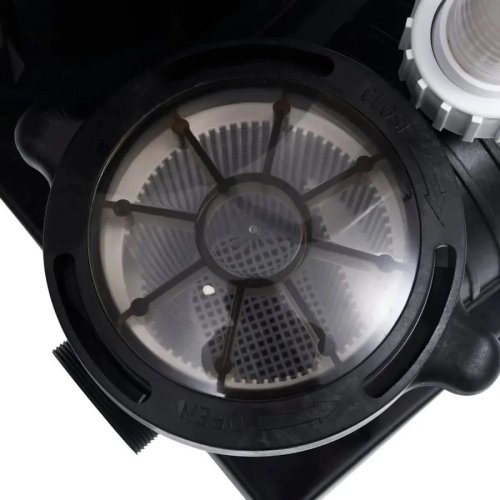 vidaXL Filtro de Arena Válvula de 7 Vías Y Bomba de 1000 W Azul Y Negro