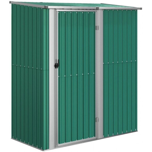 vidaXL Garden Shed 180.5x97x209.5 cm Galvanised Steel