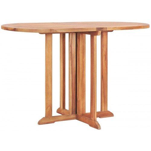 vidaXL Garden Table Butterfly in Teak 120 x 70 x 75 cm