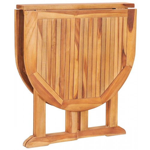 vidaXL Garden Table Butterfly in Teak 120 x 70 x 75 cm