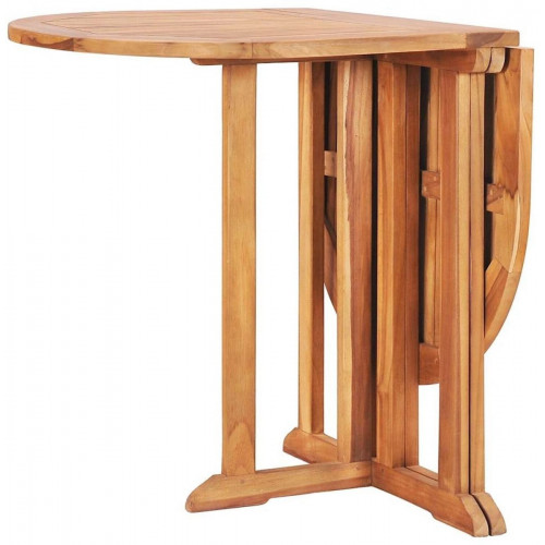 vidaXL Garden Table Butterfly in Teak 120 x 70 x 75 cm