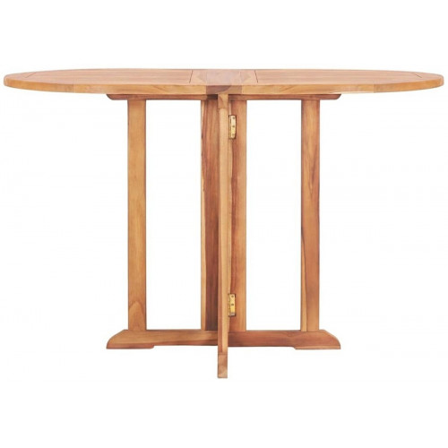vidaXL Garden Table Butterfly in Teak 120 x 70 x 75 cm