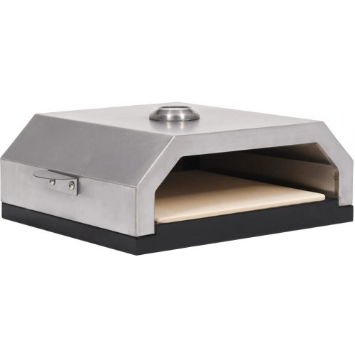 vidaXL Horno de pizza con piedra de cerámica para gas y barbacoa de carbón