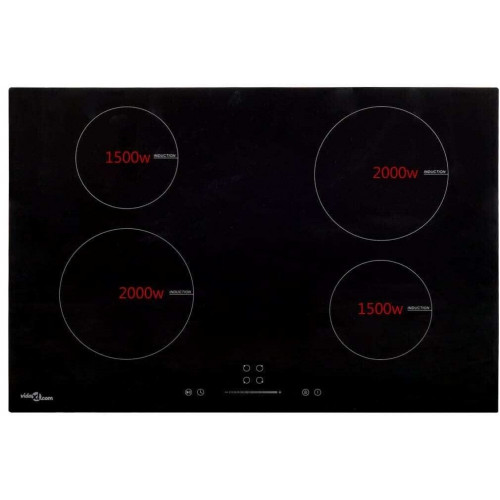 vidaXL Induction hob 77 cm 7000 W (51439)