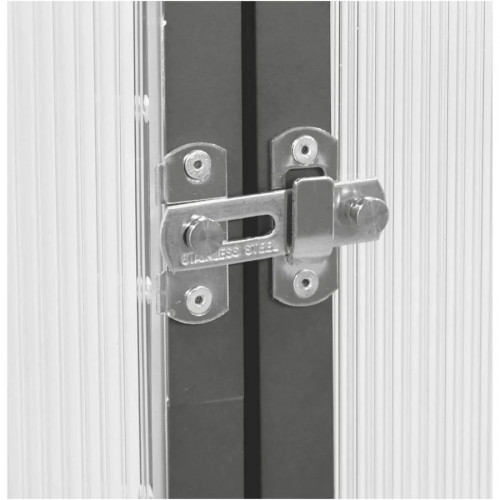 vidaXL Invernadero con marco base aluminio