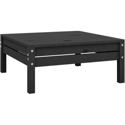 vidaXL Juego de muebles de jardín 5 Pzas madera de pino maciza