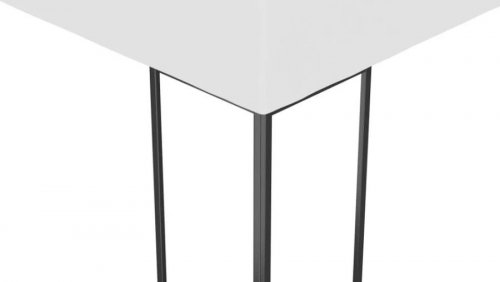 vidaXL Marquesina Cenador de Jardín Blanca 6x3 M