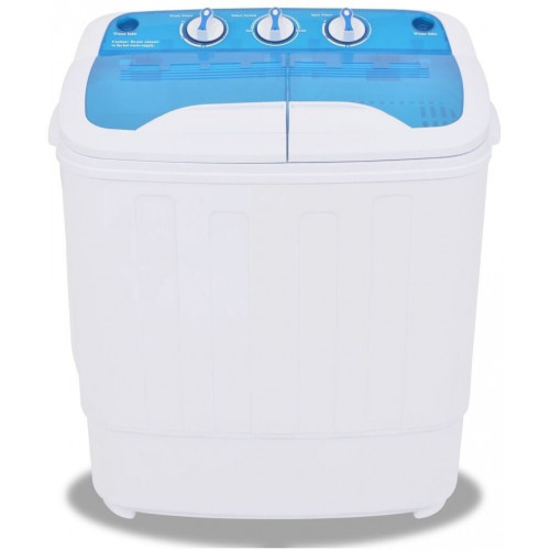 vidaXL Mini Washing Machine with Spin Dryer and 2 Chambers 5.6 kg