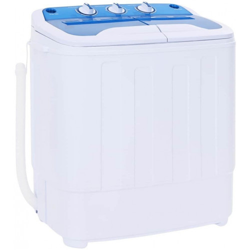vidaXL Mini Washing Machine with Spin Dryer and 2 Chambers 5.6 kg