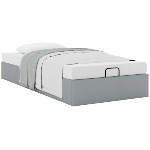 vidaXL Ottoman Bed without Mattress 90x200 cm fabric