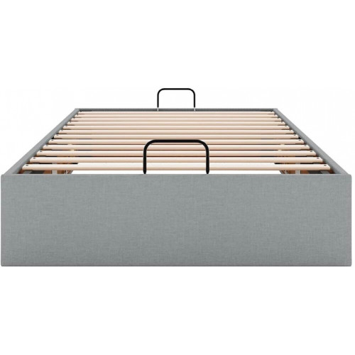 vidaXL Ottoman Bed without Mattress 90x200 cm fabric