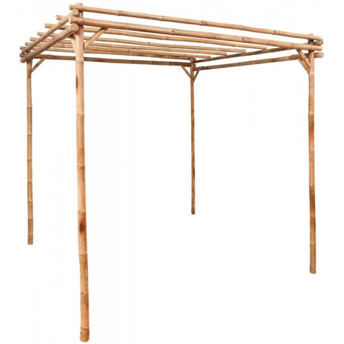 vidaXL Pergola bamboo 170x170x220cm