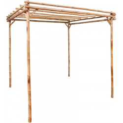 vidaXL Pérgola de Bambú 170x170x220 cm