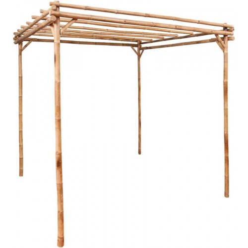 vidaXL Pérgola de Bambú 170x170x220 cm