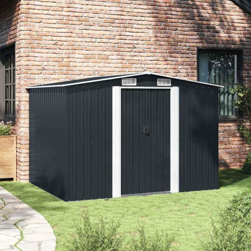 vidaXL Toolshed 257 x 205 x 178 cm