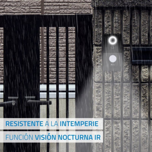 Videoportero Nivian NVS-VIDEOINTERCOM-2W Full HD WiFi 7” Táctil Audio Bidireccional IP65