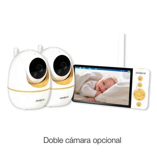 Vigilabebés Availand sphera con pantalla 5 pulgadas Blanco