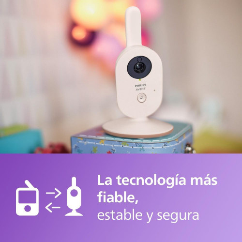 Vigilabebés con Video Philips Avent alta resolución de 2,8