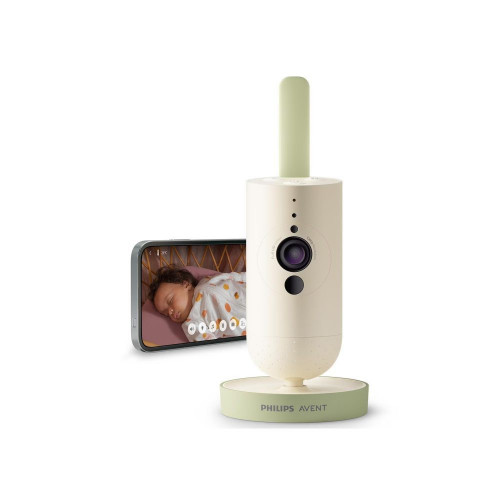 Vigilabebés Philips Avent cámara conectada con app Baby monitor Nácar