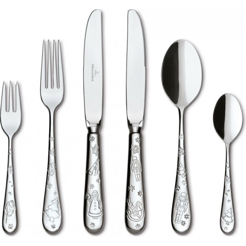 Villeroy & Boch Cutlery Set Toy's Delight 30 pcs. silver
