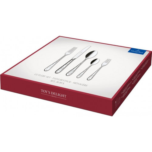 Villeroy & Boch Cutlery Set Toy's Delight 30 pcs. silver