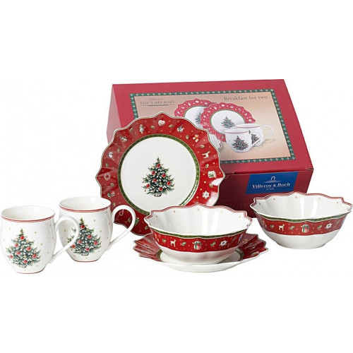 Villeroy & Boch Toy's Delight Breakfast for 2 (6-pcs.)