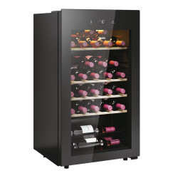 Vinoteca Haier para 34 Botellas, 1 Zona, Wifi - HWS34GGH1 Negro