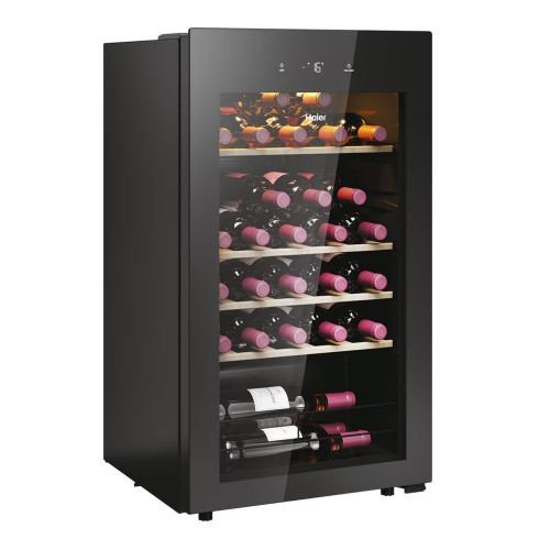 Vinoteca Haier para 34 Botellas, 1 Zona, Wifi - HWS34GGH1 Negro