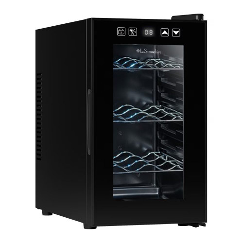 Vinoteca La Sommeliere para 8 botellas - LS8E Negro