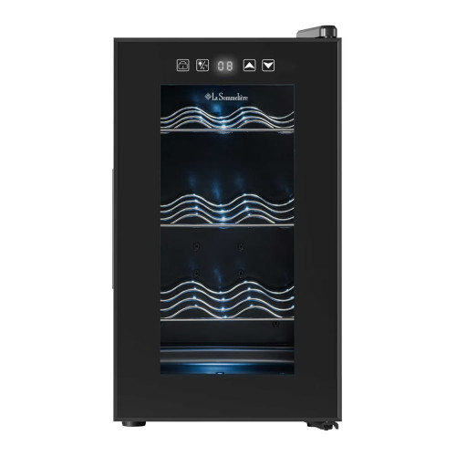 Vinoteca La Sommeliere para 8 botellas - LS8E Negro