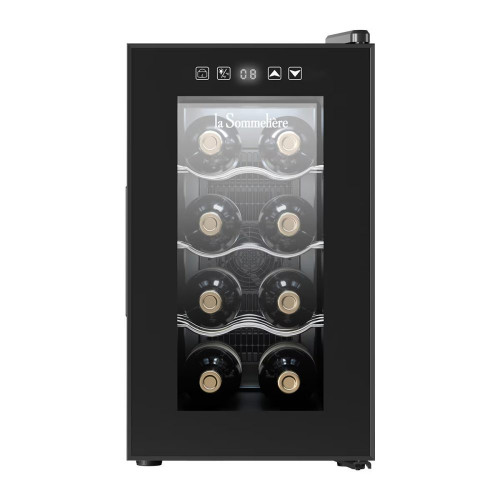 Vinoteca La Sommeliere para 8 botellas - LS8E Negro