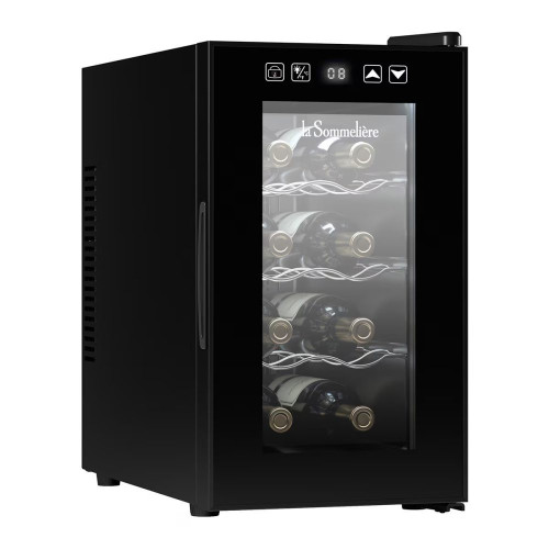 Vinoteca La Sommeliere para 8 botellas - LS8E Negro