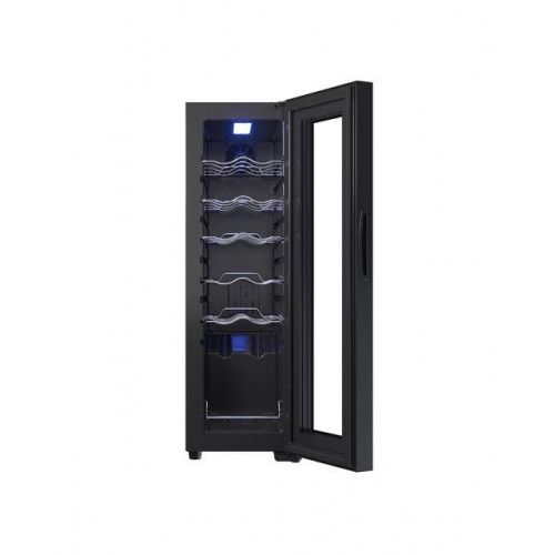 Vinoteca Saivod para 12 botellas - VCS12VG Negro