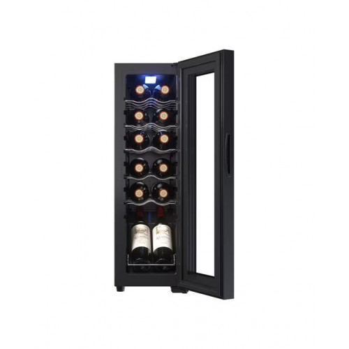 Vinoteca Saivod para 12 botellas - VCS12VG Negro