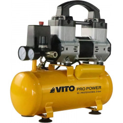 VITO Compresor silencioso sin aceite 8l 8 bar