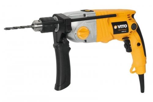 Vito Taladro percutor 1050w portabrocas 13mm Taladro-destornillador